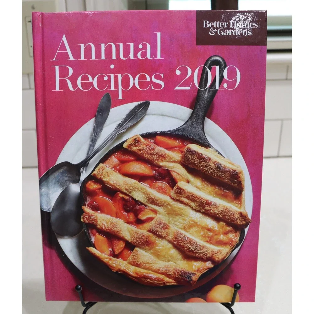 Better Homes & Gardens Annual Recipes 2019 Hardcover Cookbook 250+ Recipes
